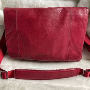 'Tucano One Premium Clutch real leather  red bag for MacBook Air 11 & Ultrabook